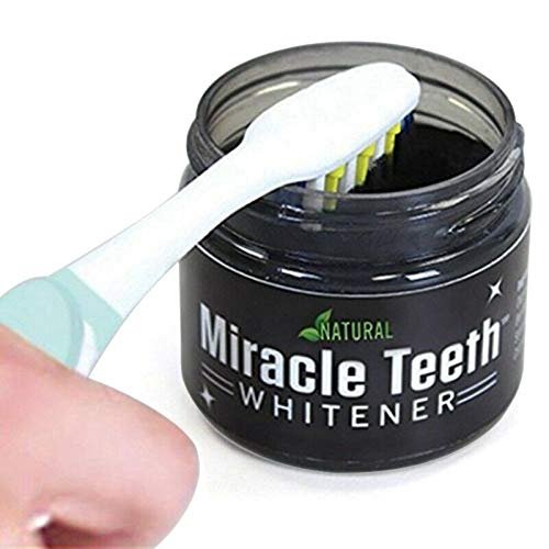1X(Black activated carbon teeth cleaning powder Miracle teeth Natural activ O5U7