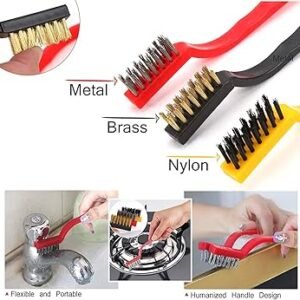 3pc Cleaning Brush Set