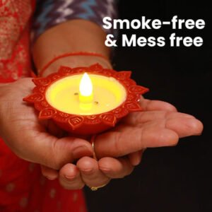 Magic Water Sensor Diya ( 8pc )