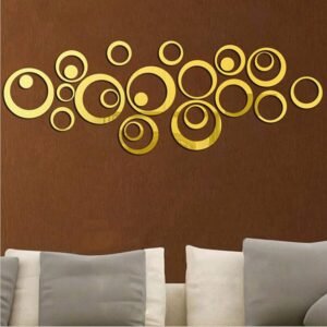 Mirror Acrylic Sticker ( 12pc )