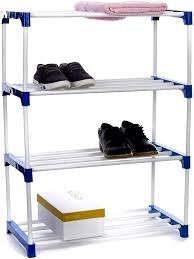 4 Layer plastic Shoe Rack