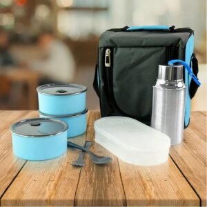 Tasty Lunch Case Set with Insulated Carry Bag_8269